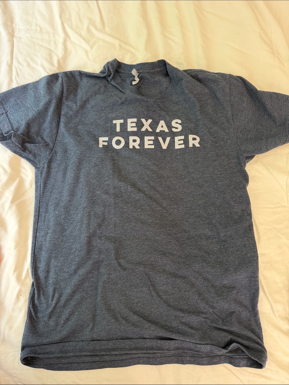 Next Level Apparel Blue 'TEXAS FOREVER' Short Sleeve Tee